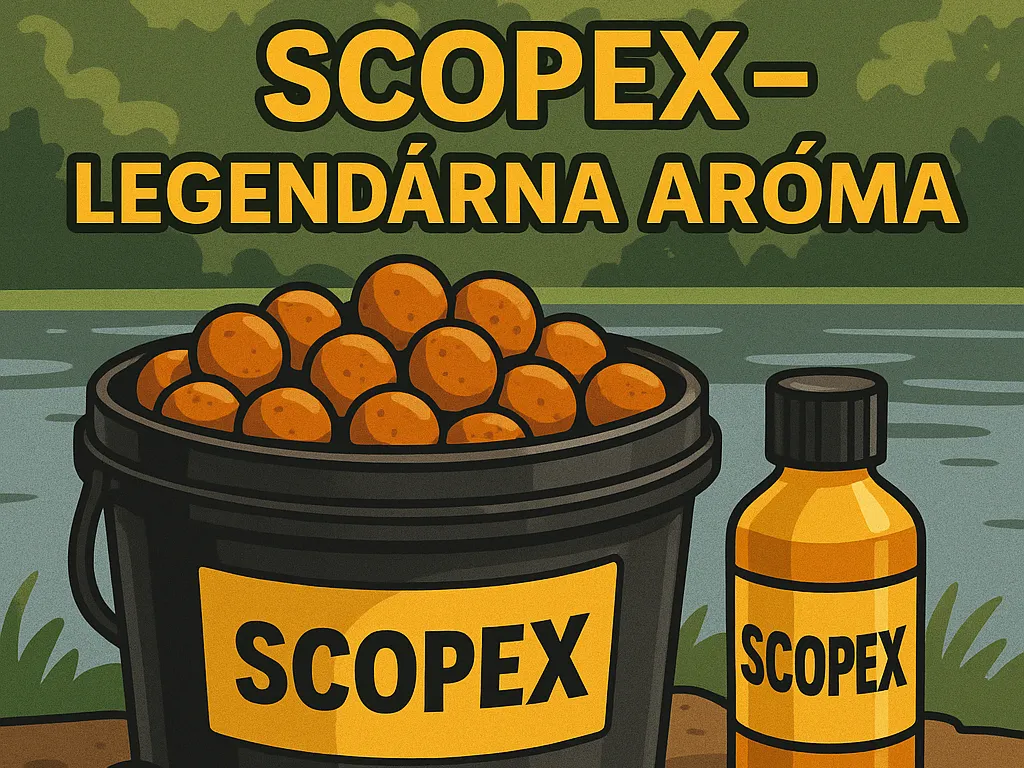 co je scopex-scopexx legendarna aroma-aroma na ryby-scopex boilies