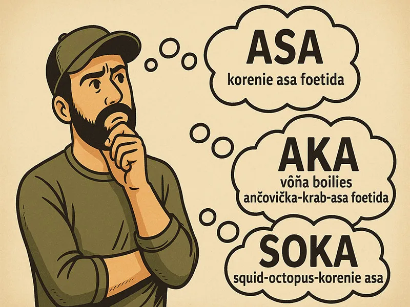 ASA, AKA, SOKA a SOK – čo tieto názvy znamenajú v svete boilies