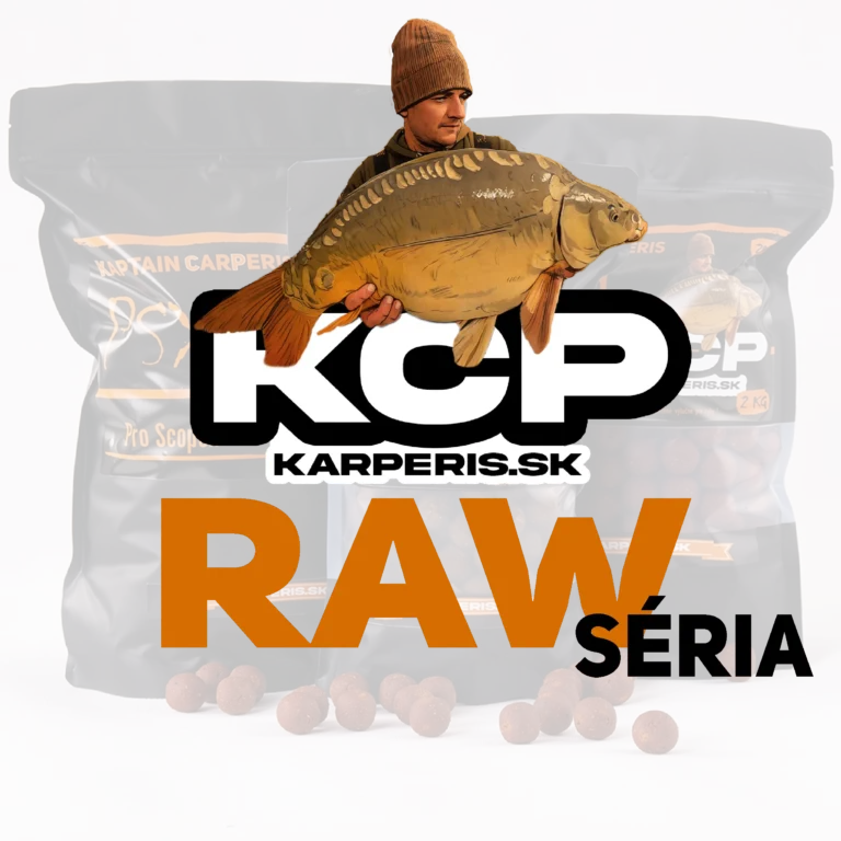 kcp RAW seria boilies-kvalitne boilies na velke kapry-karperis.sk